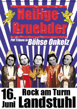 Onkelz Coverband Heilige Bruehder bei Rock am Turm in Landstuhl 2018